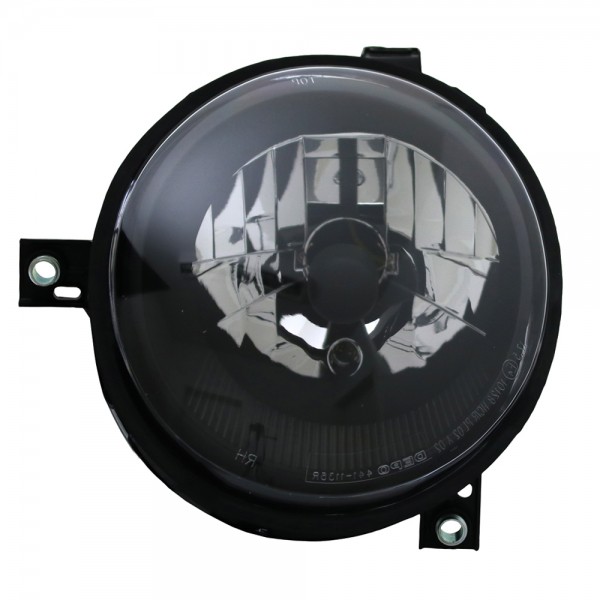 Scheinwerfer Klarglas für VW Lupo 6X Bj. 98-05 Schwarz