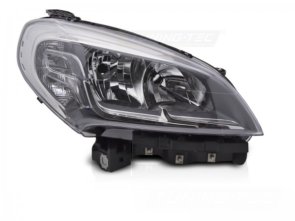 Scheinwerfer Halogen Rechts für Fiat Doblo 152 263 Bj. 15-22 Stellmotor DRL H7