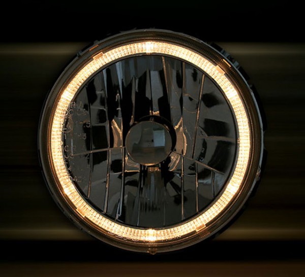 Scheinwerfer Angel Eyes für VW Golf 1 Bj. 74-93 Chrom