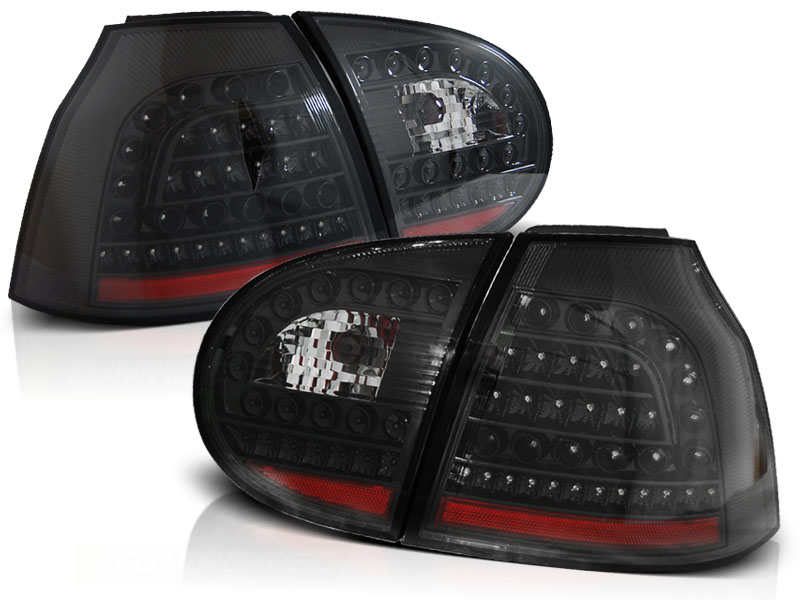 LED Rückleuchten für VW Golf 5 (V) Limo Bj. 03-09 Schwarz