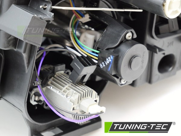 Scheinwerfer Halogen Set für BMW E90 E91 LCI Bj. 09-12 Motor H7 Angel Eyes