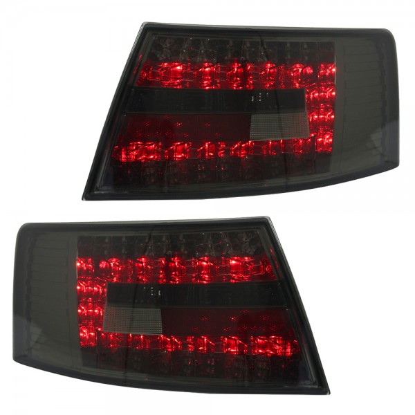 LED Rückleuchten für Audi A6 C6 4F Limo Bj. 04-08 Smoke 6-PIN