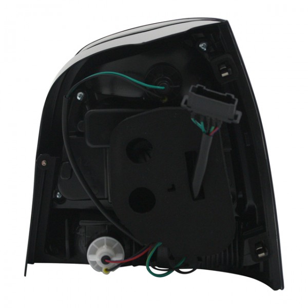 LED Rückleuchten in 6R Look für VW Polo 9N3 Bj. 05-09 Rot/Smoke