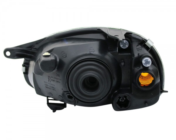 Scheinwerfer Klarglas für Opel Corsa B Bj. 93-00 Schwarz