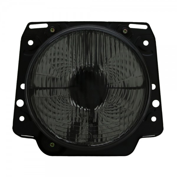 Scheinwerfer geriffelt für VW Golf 2 Bj. 83-92 Smoke mit Fadenkreuz