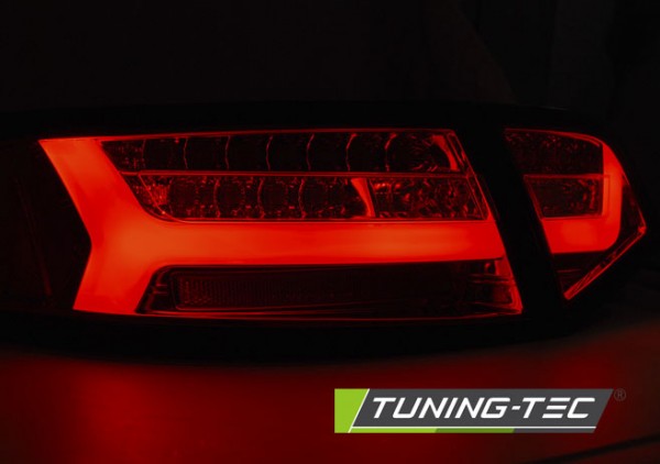 LED Lightbar Rückleuchten für Audi A6 C6 4F Limo Bj. 08-11 Chrom