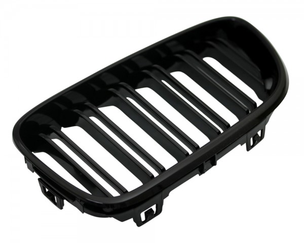Nieren Kühlergrill für 2er BMW F22 F23 Bj. 2013- Schwarz Doppelsteg Klavierlack