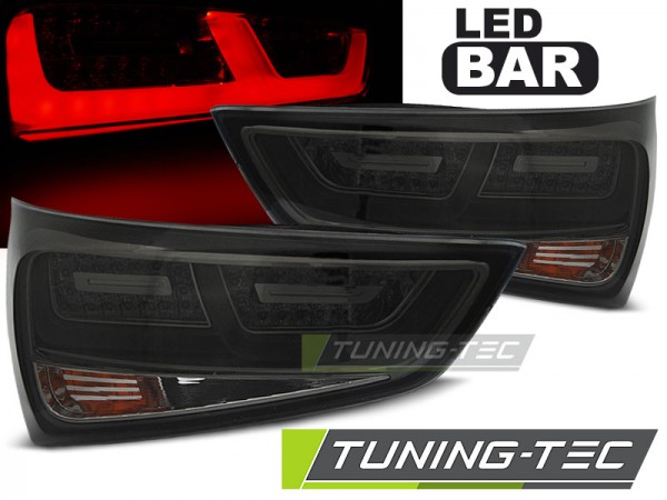 LED Lightbar Rückleuchten für Audi A1 + Sportback Bj. 10-14 Smoke