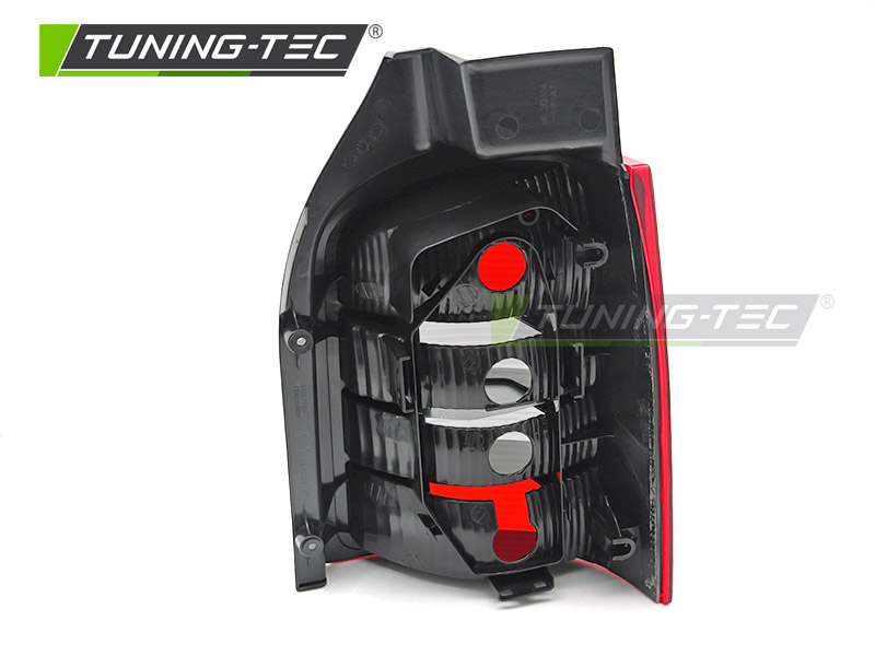 Rückleuchten Heckleuchten Set für VW T5 Bus + Transporter Bj. 03-09 Rot Schwarz