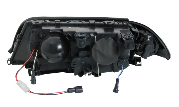 "Bundle 3" Scheinwerfer Angel Eyes + LED Rückleuchten für BMW E46 Limo Bj. 98-01