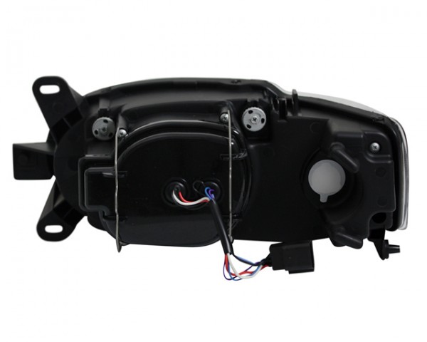 Scheinwerfer Angel Eyes für Ford Escort MK7 Bj. 95-00 Chrom