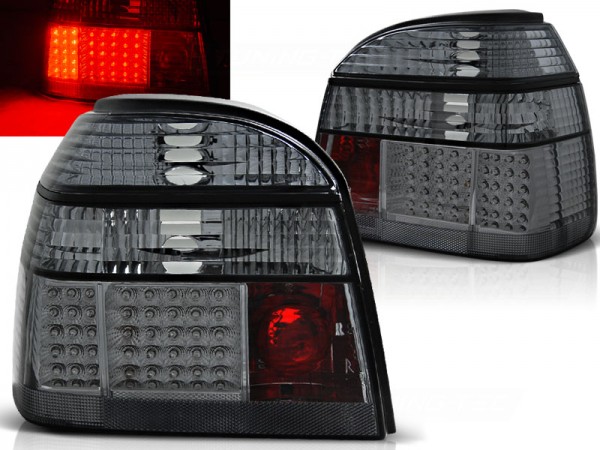 LED Rückleuchten für VW Golf 3 (III) Limo Bj. 91-98 Smoke