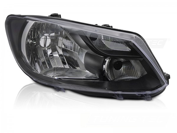 Scheinwerfer Halogen Rechts für VW Caddy 3 2K Bj. 13-15 Stellmotor DRL H4