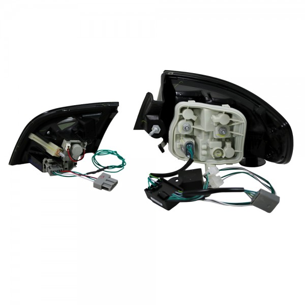 LED Lightbar Rückleuchten für Audi A3 8P Sportback Bj. 04-08 Smoke