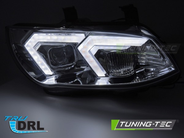 Xenon Scheinwerfer LED Tagfahrlicht für BMW E92 E93 ohne AFS Bj. 10-13 Chrom