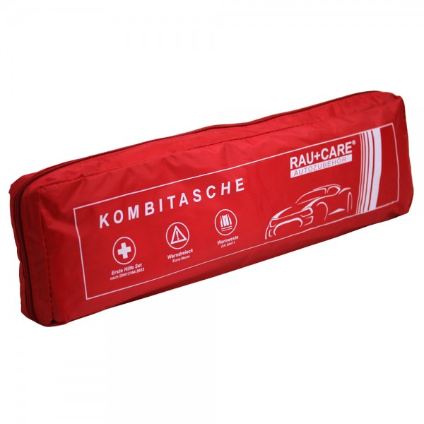 Trio Kombitasche Verbandskasten Verbandstasche Warnweste Warndreieck Rot