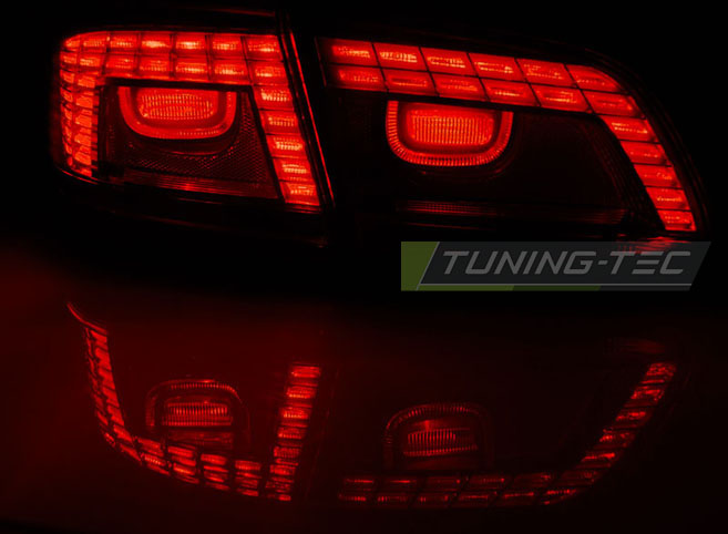 LED Rückleuchten für VW Passat 3C B7 Limo Bj. 10-14 Rot/Chrom