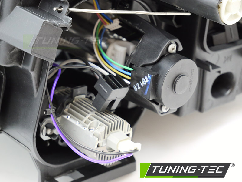 Scheinwerfer Halogen Rechts für BMW E90 E91 LCI Bj. 09-12 Motor H7 Angel Eyes