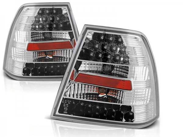 LED Rückleuchten für VW Bora Limo Bj. 98-05 Chrom