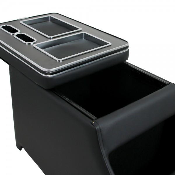 Mittelkonsole Staufach für Mercedes Vito W639 Bj. 03-14 mit USB und LED Beleuchtung
