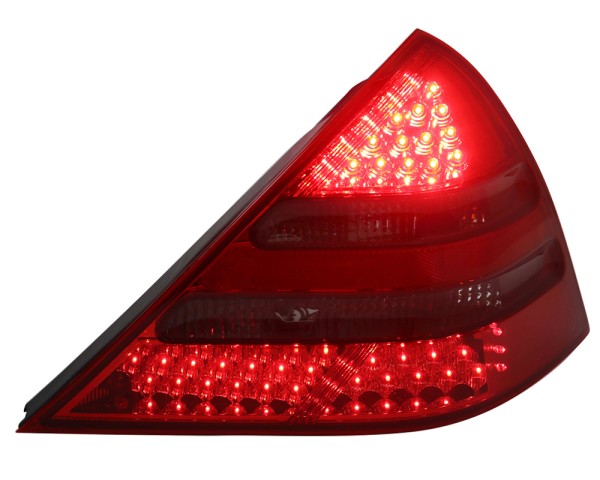 LED Rückleuchten für Mercedes SLK R170 Bj. 96-04 Rot/Smoke