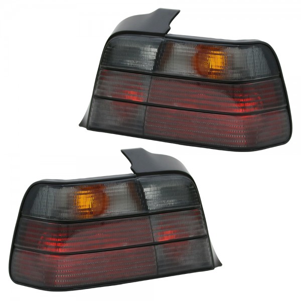 Rückleuchten Heckleuchten für BMW E36 Limo Bj. 90-98 Smoke