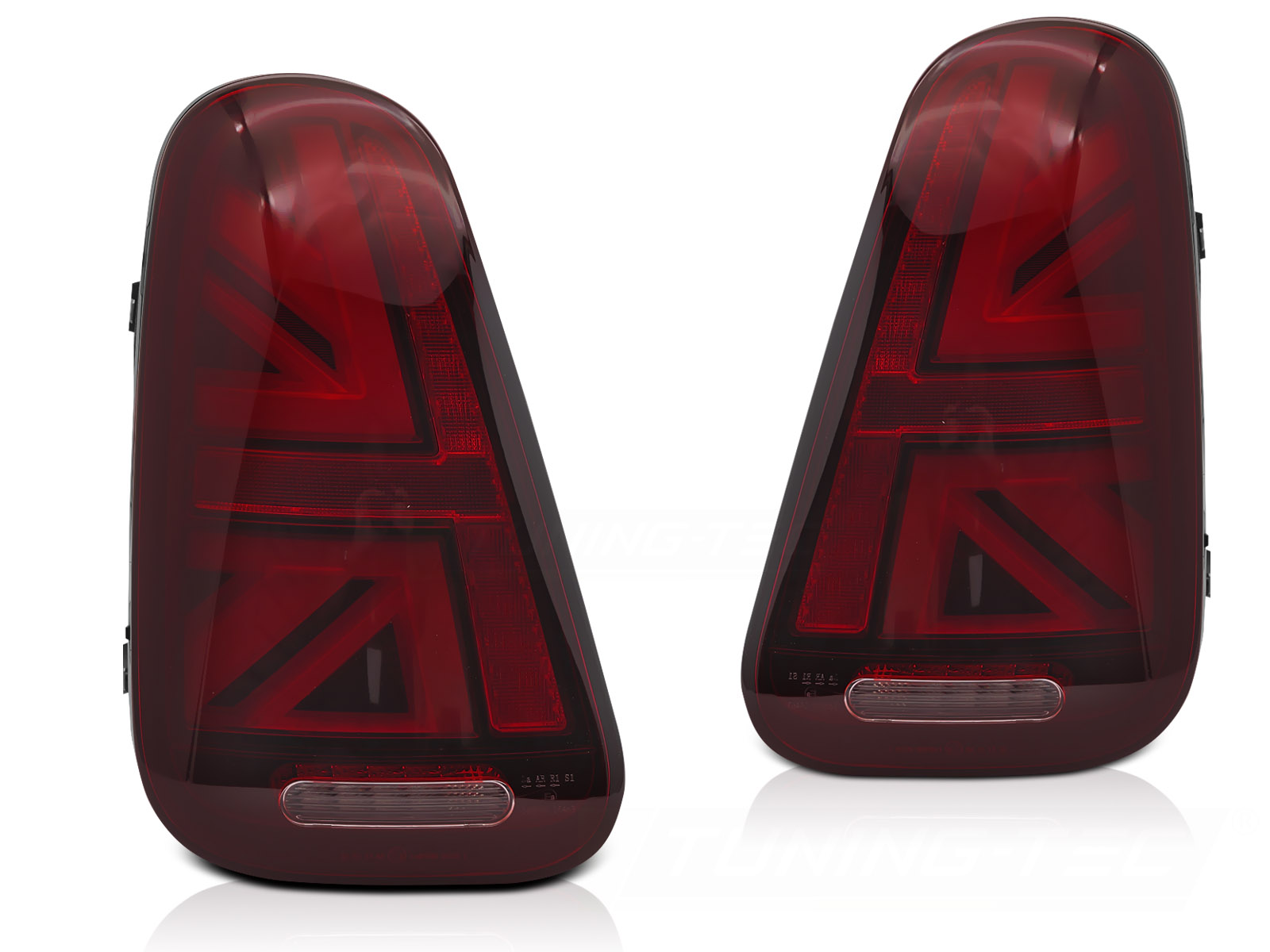 LED Rückleuchten für Mini Cooper R50 R52 R53 Bj. 01-06 Rot Union Jack Design