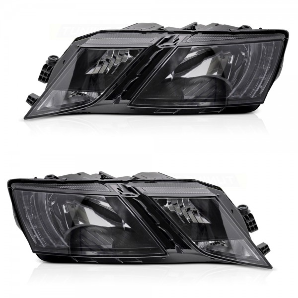 Scheinwerfer Halogen Set für Skoda Octavia 3 5E Facelift Bj. 17-21 Motor H7