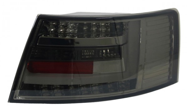 LED Lightbar Rückleuchten für Audi A6 C6 4F Limo Bj. 04-08 Smoke 7-PIN