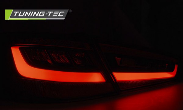 LED Lightbar Rückleuchten für Audi A3 8V Bj. 12-16 Rot/Smoke