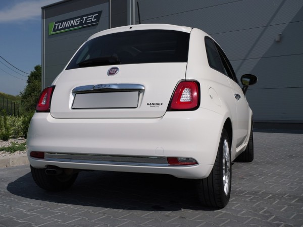LED Lightbar Rückleuchten für Fiat 500 500C Bj. 15-24 Rot