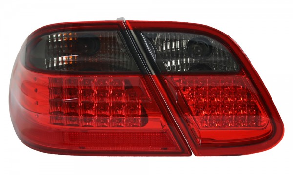 LED Rückleuchten für Mercedes CLK W208 Bj. 97-02 Rot/Smoke