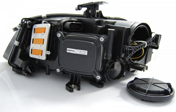 Scheinwerfer DRL LED Tagfahrlicht für Audi A4 B8 8K Bj. 08-11 Schwarz