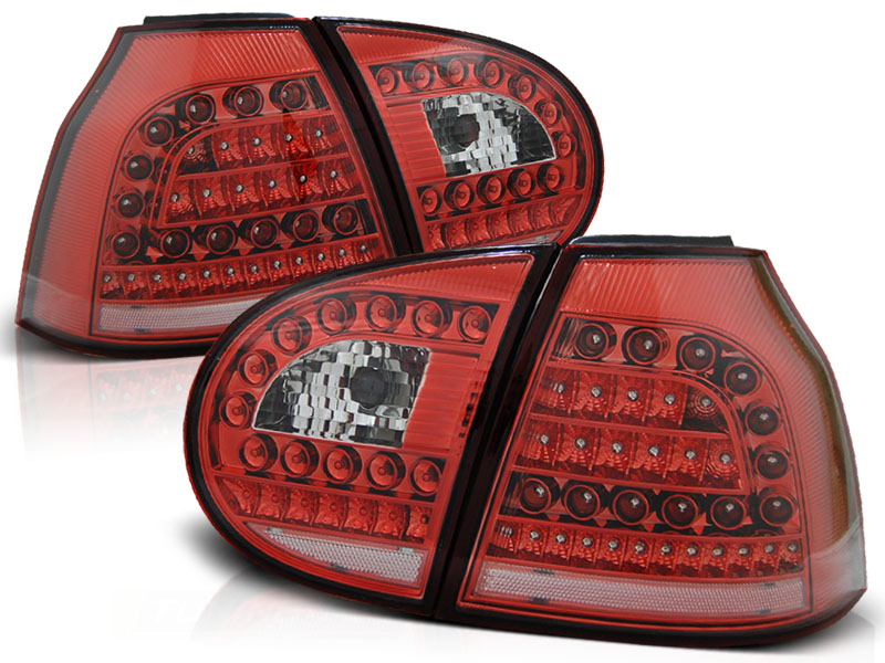 LED Rückleuchten für VW Golf 5 (V) Limo Bj. 03-09 Rot