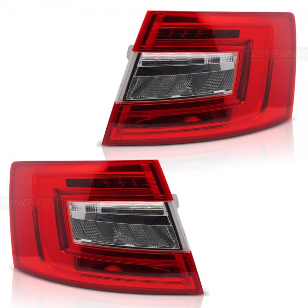 LED Rückleuchten Heckleuchten Set für Skoda Octavia 3 5E Limo Bj. 17-21 TYC
