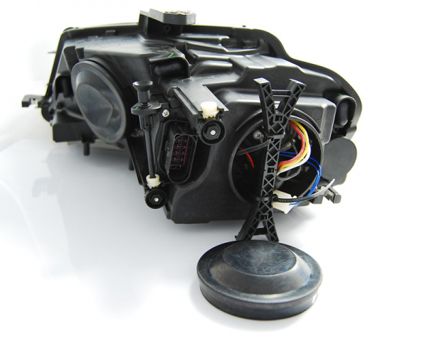 Scheinwerfer DRL LED Tagfahrlicht für Audi A3 8P 8PA Bj. 08-12 Schwarz