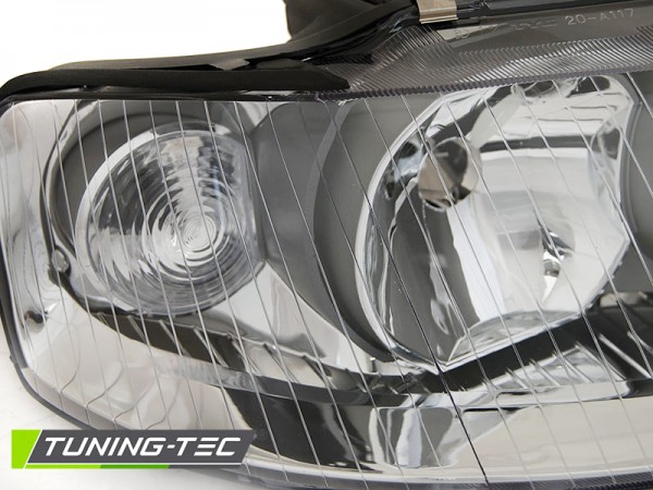 Scheinwerfer Halogen Links für Audi A3 8L Facelift Bj. 00-03 für LWR H1 H7 TYC