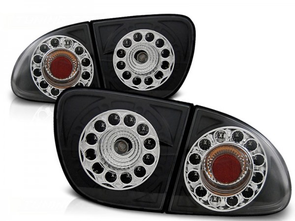 LED Rückleuchten für Seat Leon 1M Bj. 99-06 Schwarz