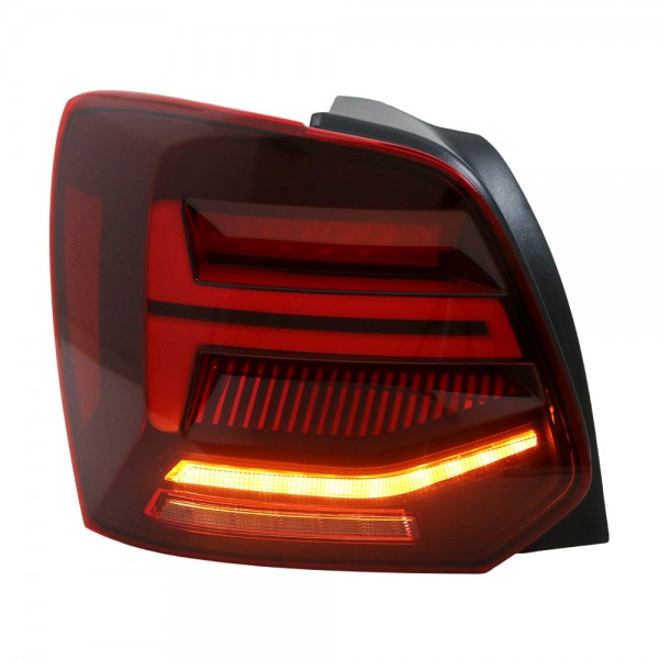 LED Lightbar Rückleuchten für VW Polo 6R 6C Bj. 09-17 Rot