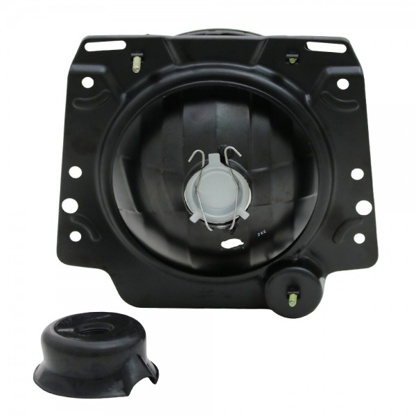 Scheinwerfer geriffelt für VW Golf 2 Bj. 83-92 Smoke mit Fadenkreuz