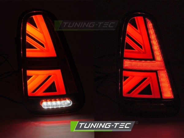 LED Rückleuchten für Mini Cooper R50 R52 R53 Bj. 01-06 Smoke Union Jack Design