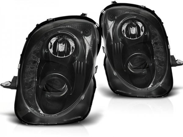 Scheinwerfer DRL LED Tagfahrlicht für Alfa Romeo Mito Bj. 08-18 Schwarz