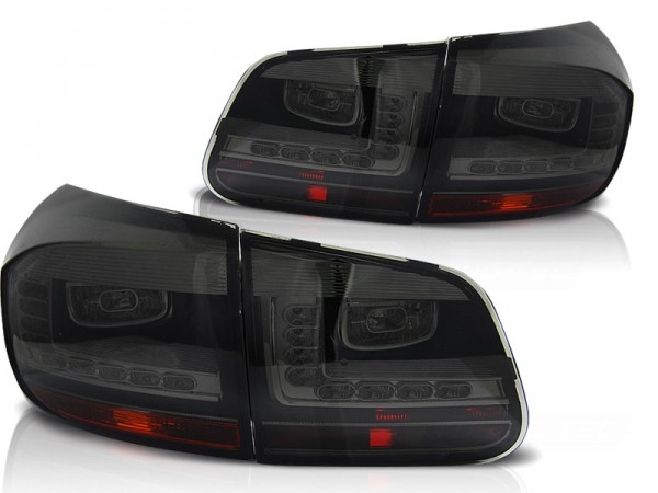 LED Rückleuchten für VW Tiguan 5N Facelift Bj. 11-15 Smoke