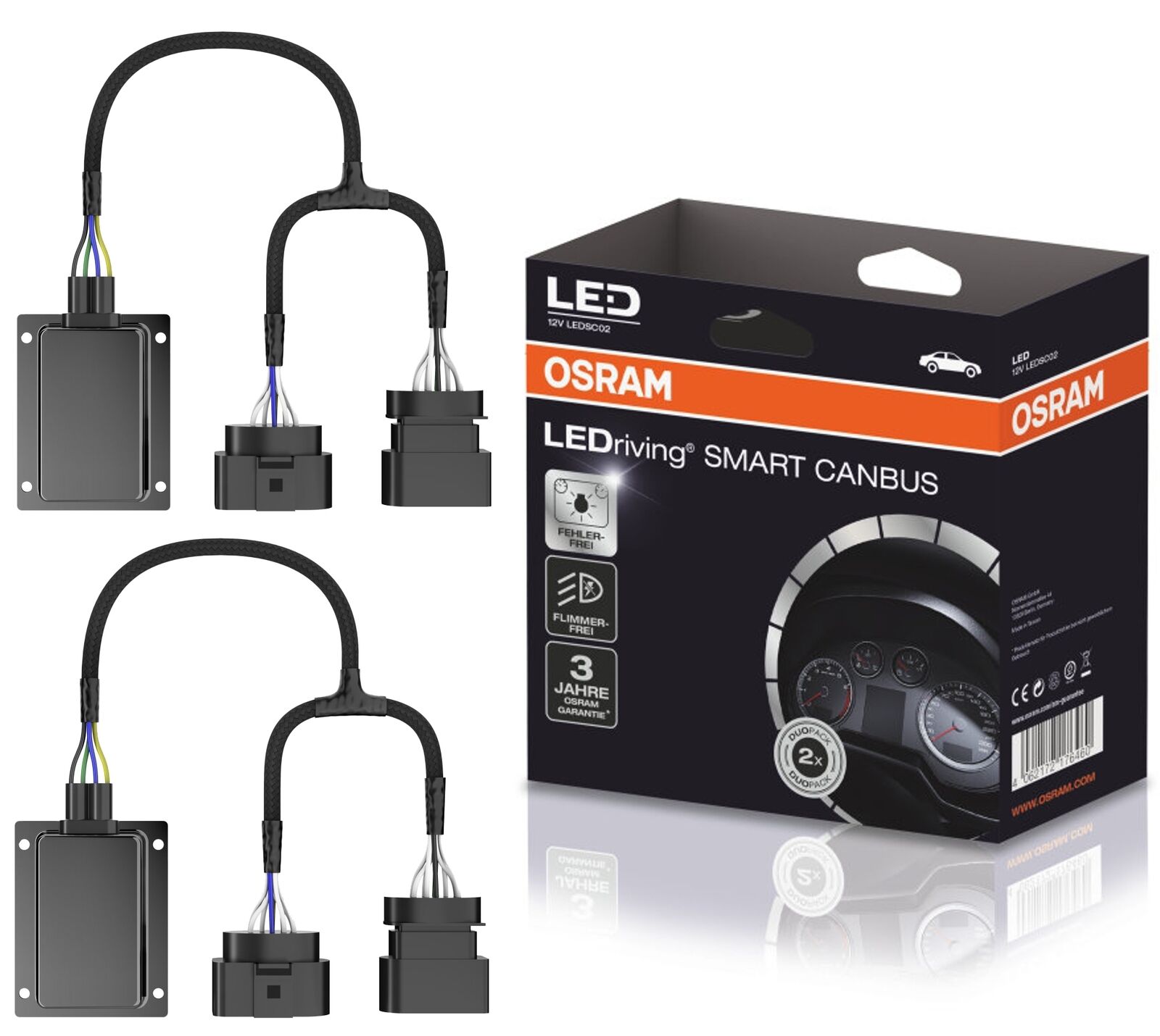 OSRAM H7 LEDriving Smart Canbus NightBreaker Adapter 12V LEDSC01 in Bayern  - Welden, Ersatz- & Reparaturteile