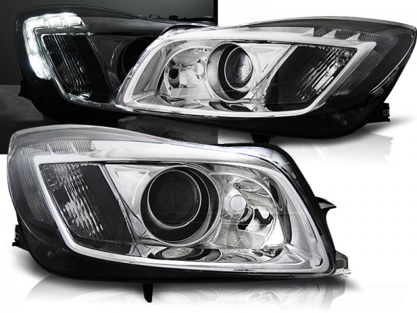 Scheinwerfer DRL LED Tagfahrlicht für Opel Insignia Bj. 08-12 Chrom