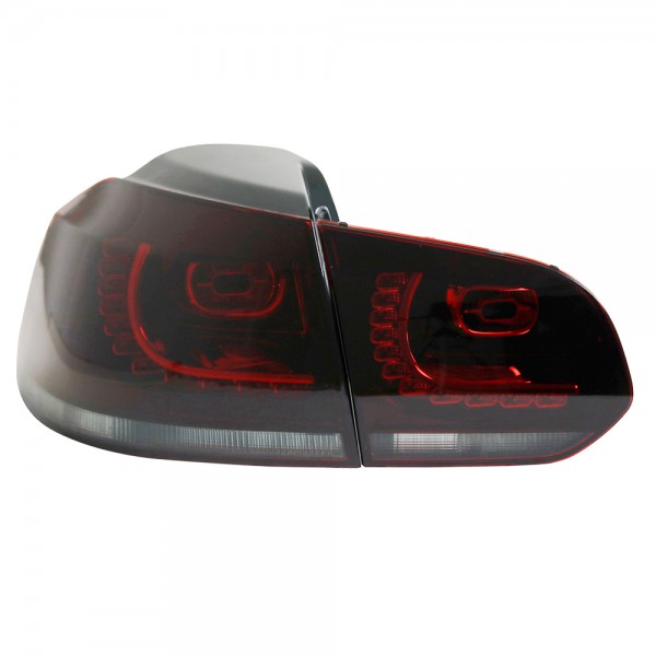 LED Rückleuchten für VW Golf 6 (VI) Bj. 08-12 Rot/Smoke