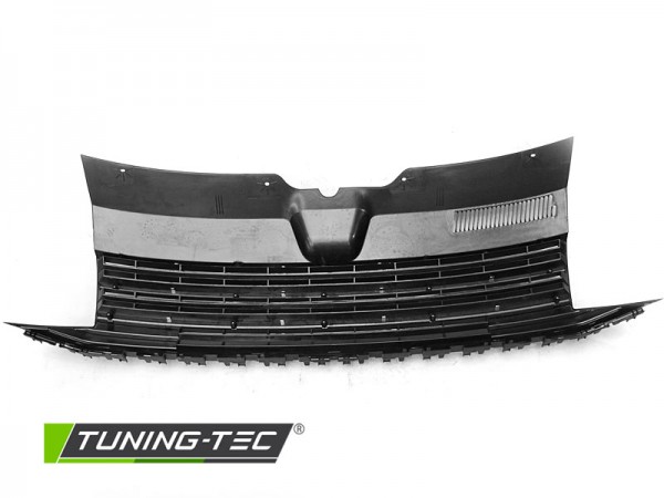 Sportgrill Kühlergrill ohne Emblem für VW T6 Bj. 2015-2019 Schwarz Chrom