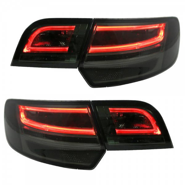 LED Lightbar Rückleuchten für Audi A3 8P Sportback Bj. 04-08 Smoke