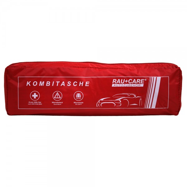 Trio Kombitasche Verbandskasten Verbandstasche Warnweste Warndreieck Rot