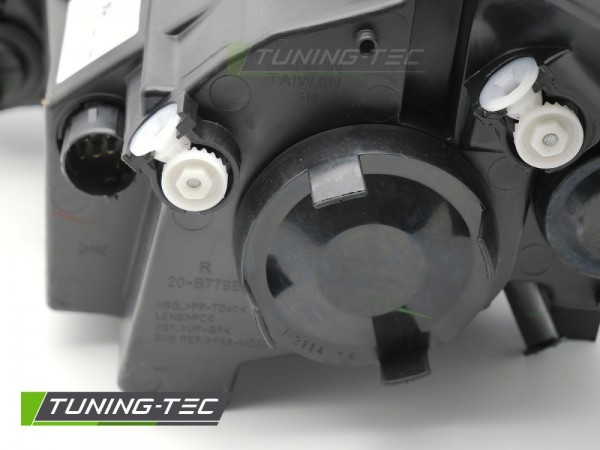 Scheinwerfer Halogen Links für Ford KA 2 Bj. 08-16 Stellmotor H4 TYC